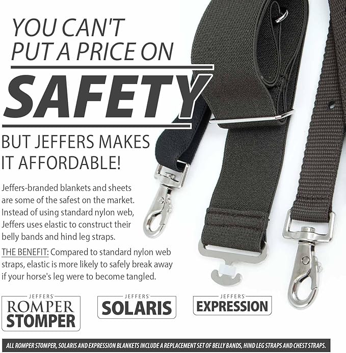 Jeffers Pony Poppins Solaris 1200 Denier Turnout Blanket Brown & Cream Plaid 66" - Waterproof, Breathable Horse Blanket with 0 gram Polyfill, No Insulation, Ideal Protection for Wind & Rain,