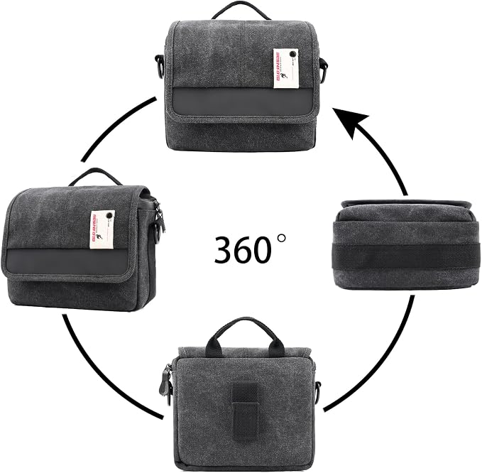Besnfoto Camera Bag Purse Small Messenger Shoulder Bag