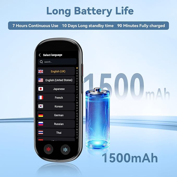 Language Translator Device, Upgraded AI Translator