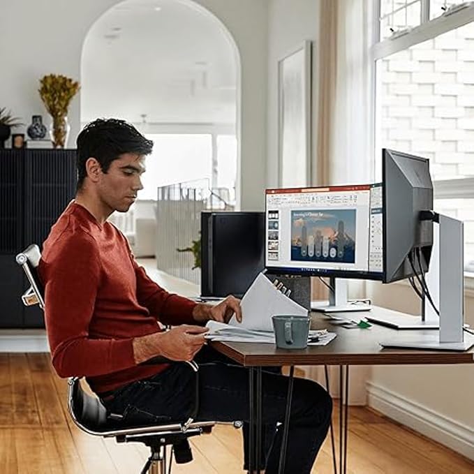 HP Elite 805 G9 SFF Business Desktop Computer, AMD Ryzen 5 8500G, 16GB DDR5, 1TB PCIe SSD, Radeon 740M Graphics, Dual 4K Display Support, USB-C, HDMI, RJ-45, Wi-Fi, Wired KB & Mouse, Win11 Pro