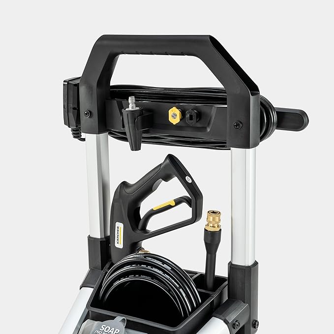 Kärcher Pressure Washer K1700B, CETA Certified, 3 Spray Nozzles, Detergent Tank, for Cars, Driveways, Siding, Patios, 1.2 max. GPM