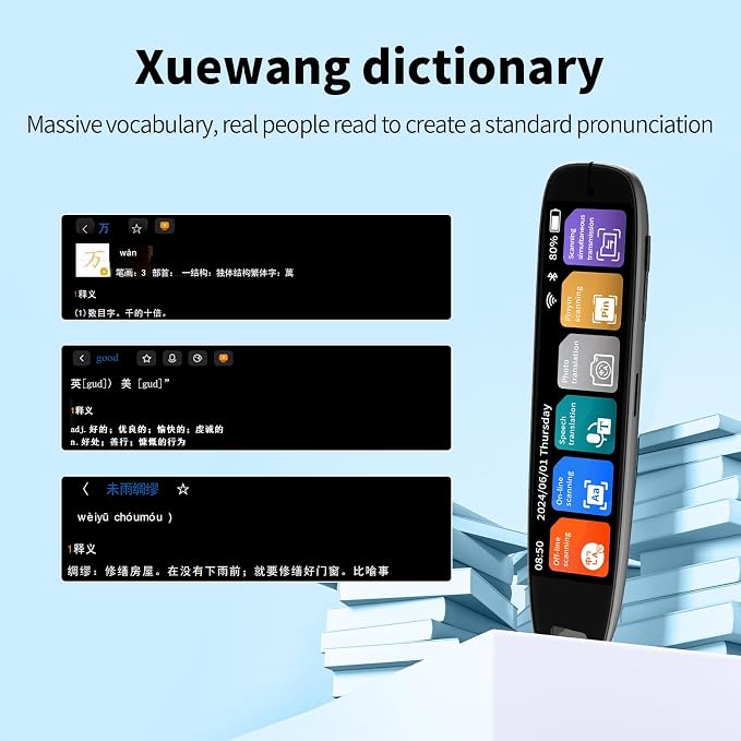 Translation Pen, 142 Language Translator Device Translator Pen, Text Extract Pen