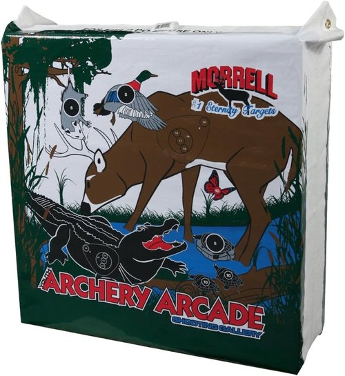 Morrell Youth Archery Bag Target - 18 Pound Capacity with Dual Sides & 20+ Animal Designs