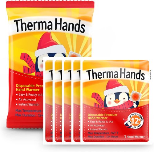 Hand Warmers | Premium Air-Activated Heat Packs - 12+ Hours of Safe, Odorless Warmth (3.5" x 4")