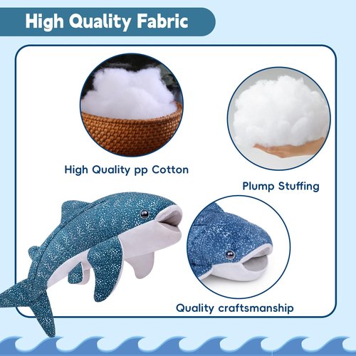Funny Shark Golf Headcover, Animals Plush Golf Club Head Covers, Small Size Fits Hybird and Irons, Large Size Fits Standard 460cc Driver Head