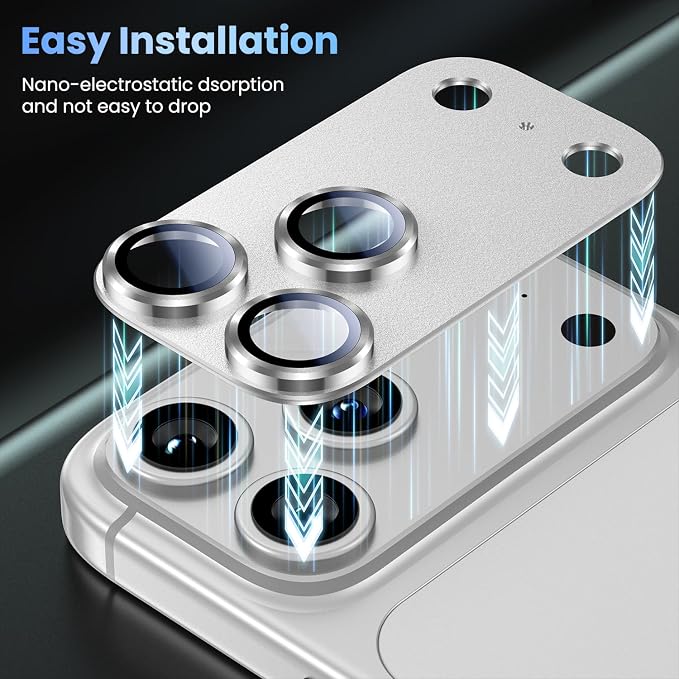 Uyiton Compatible with iPhone 17 Pro Camera Lens Protector