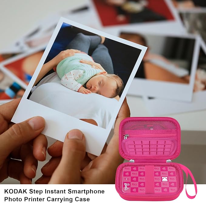 Elonbo Carrying Case for KODAK x Barbie Instant Smartphone Barbie Photo Printer
