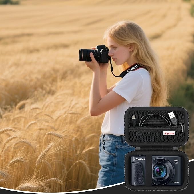 Hard Carrying Case for Canon PowerShot SX740 HS/ SX730 HS/ SX720 HS/ SX620 HS/
