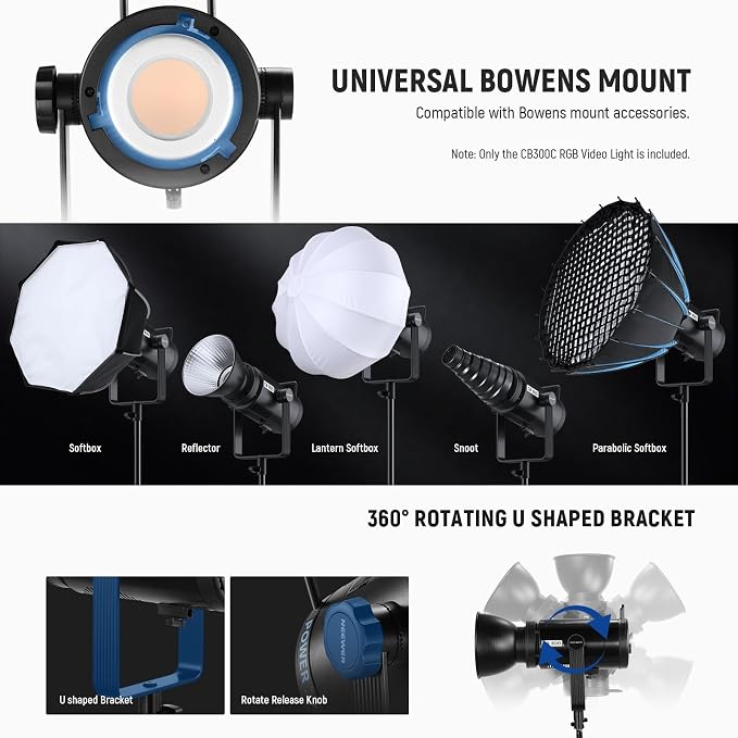 NEEWER CB 300C RGB LED Video Light