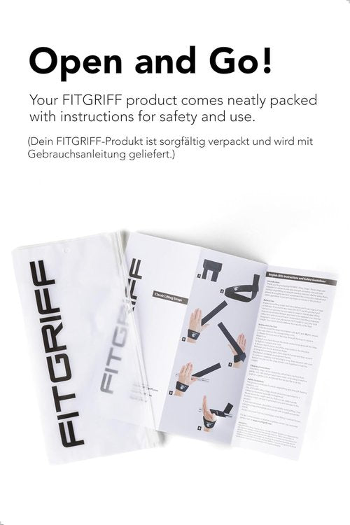 Fitgriff® Lifting Wrist Straps - Premium Cotton & Padded Support for Weightlifting | Gym & Deadlift