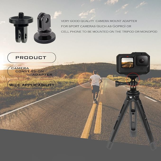 Niewalda Aluminum Camera Tripod Mount Adapter, Suitable