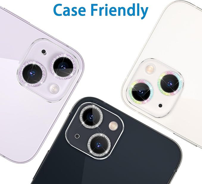 3 Pack Dengduoduo Tempered Glass Camera Lens Protector