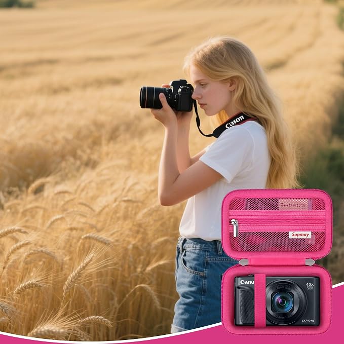 Hard Carrying Case for Canon PowerShot SX740 HS/ SX730 HS/ SX720 HS/ SX620 HS/