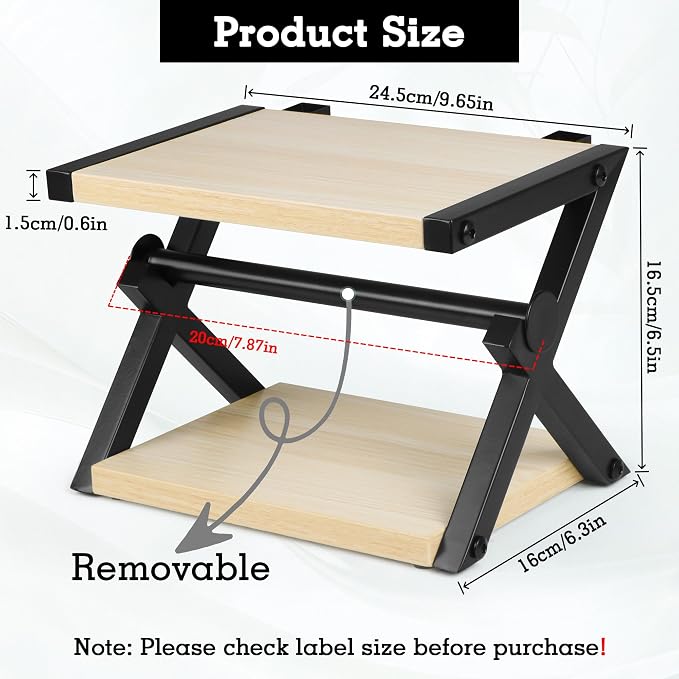 Alyoen Label Holder for Rolls and Fan-Fold Labels, Shipping Thermal Label