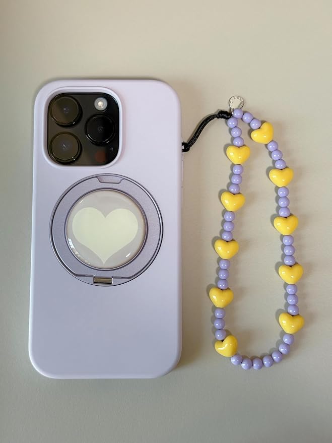 Drawwind Phone Charm Beaded Wristlet Strap Universal Cell Phone Lanyard Cute