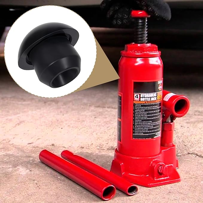 12pcs Hydraulic Jack Oil Filler Plug, Conical Floor Jack Plug, Universal Bottle Jack Accessories, Rubber Jack Filler Bung for Oil Reservoir Filler Hole