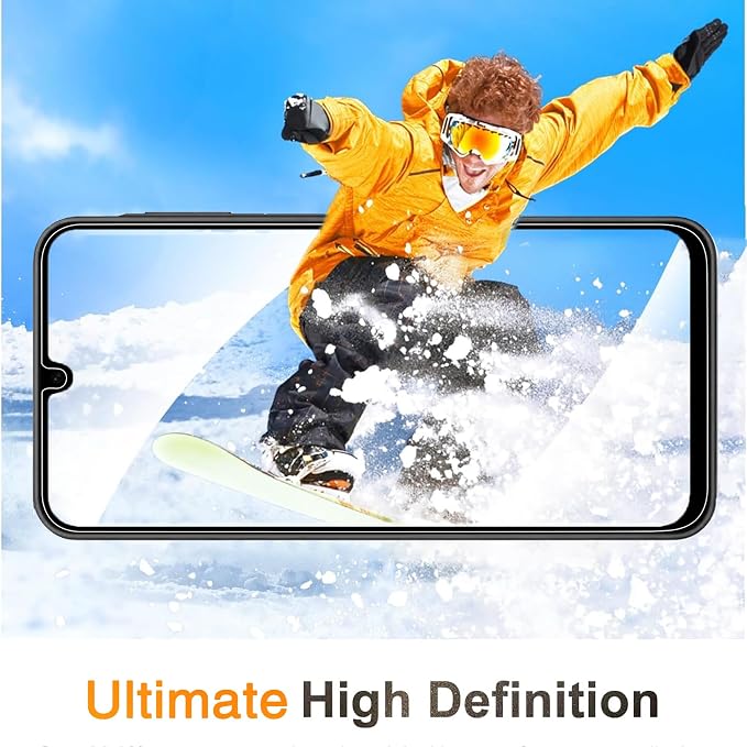 Wiaocit 3 Pack Tempered Glass Screen Protector