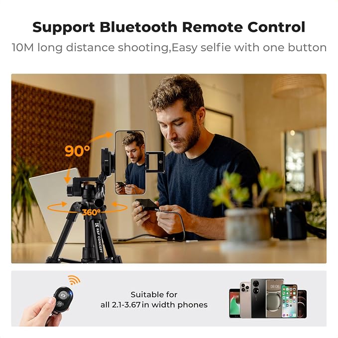 K&F CONCEPT 25" Mini Desk Tripod