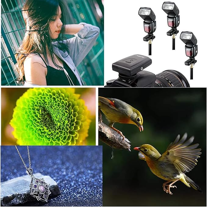Godox CT-16 Wireless Radio Flash Trigger Receiver Kit, 16 Channel 433MHz