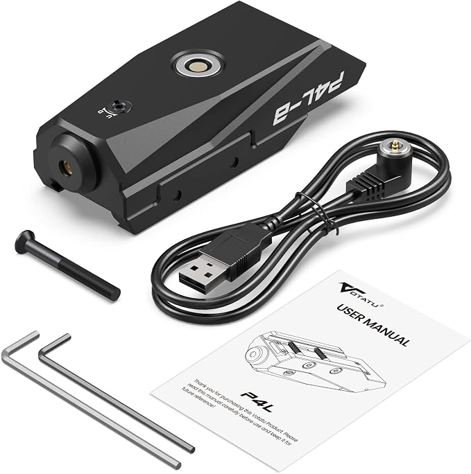 Votatu P4L-B Blue Laser Sight for Picatinny, Tactical Rifle Laser Beam