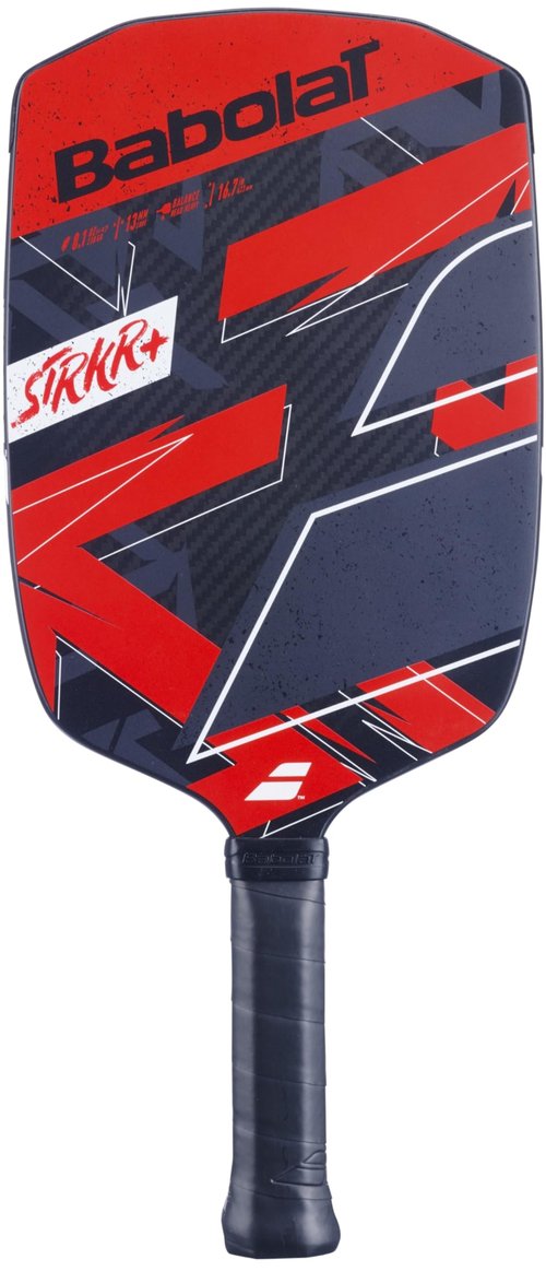 Babolat STRKR + Pickleball Paddle (Black/Red)