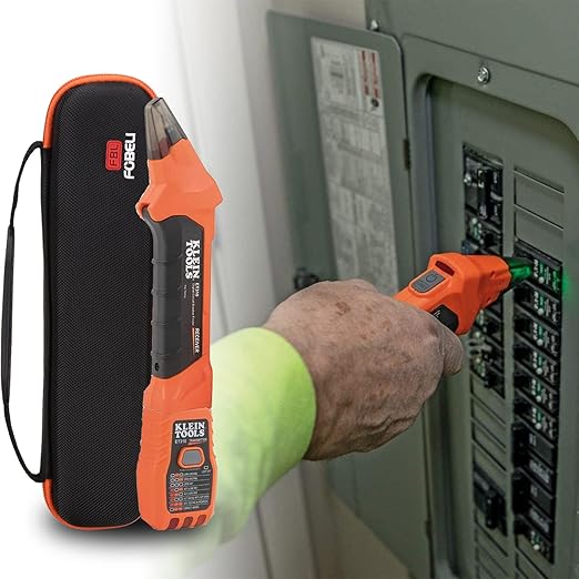 FBLFOBELI Hard Carrying Case for Klein Tools ET310 AC Circuit Breaker Finder & 80041 Outlet Repair Tool Kit, Portable Storage Case