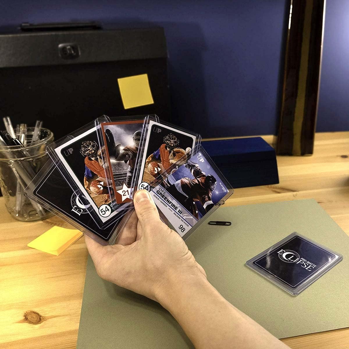 Ultra Pro 25 Top Loader Card Holder - Protect Baseball, Football, Basketball & More | 3 X 4 Inches