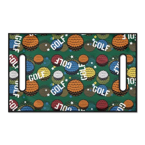 GULANGYU Golf Cart Seat Covers,Green Golf Cart Seat Towel Blanket,Golf Cart Accessories