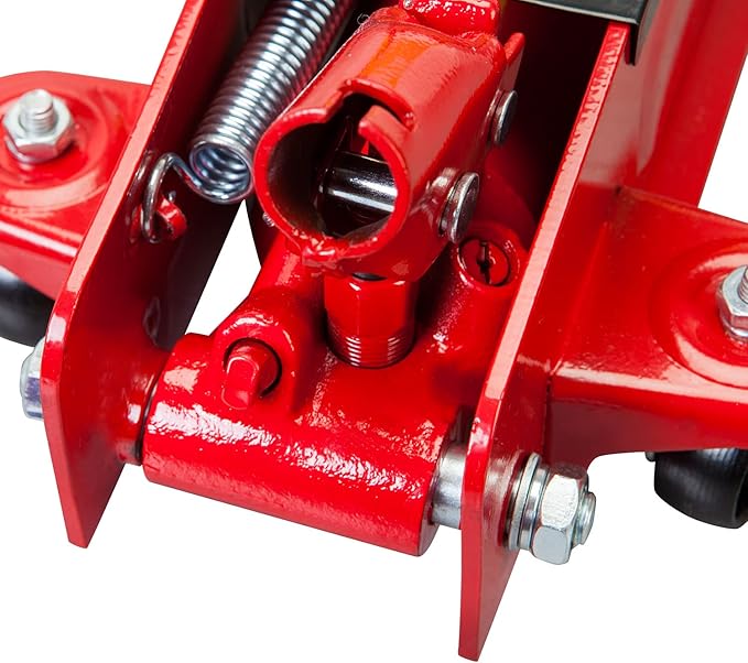 TCE TCET825051R Torin Low Profile Hydraulic Trolly Jack, 2.5 Ton (5,000 lb) Capacity, Red