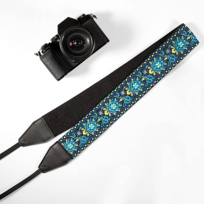 Camera Strap, Jacquard Weave 2" Shoulder Neck Straps