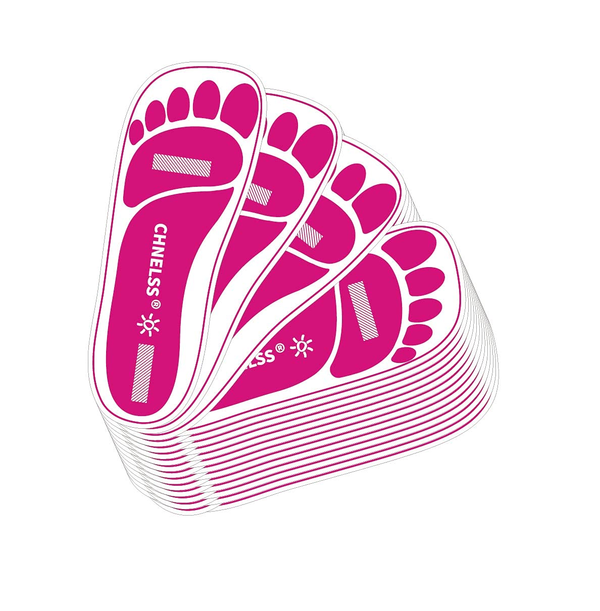 Pink 60 Pairs(120Feets) Spray Tan Pads For Sunless Tanning Or Beauty Salon