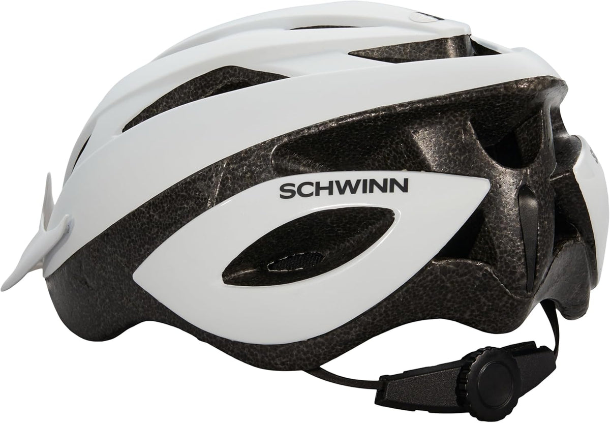 Schwinn Thrasher Adult Bike Helmet - Adjustable Fit 58-62 cm | Comfortable Padding & Air Vents