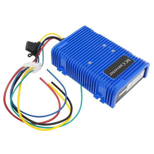 48 to 12 Volt Reducer for Golf Cart - 30A 360W Voltage Converter, IP68 Waterproof, Fits EZGO Club Car Yamaha (36V Input Supported)