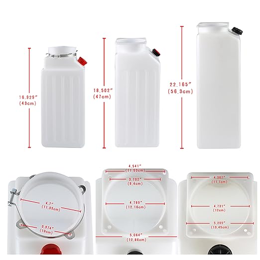 43cm Universal Car Lift Plastic Hydraulic Storage Oil Pot Lift Thicken Oil Drum