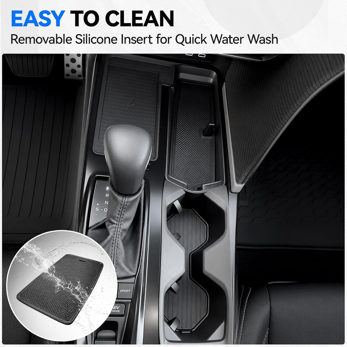 ELECFRESH Center Console Organizer for 2025 2026 Toyota Camry Accessories