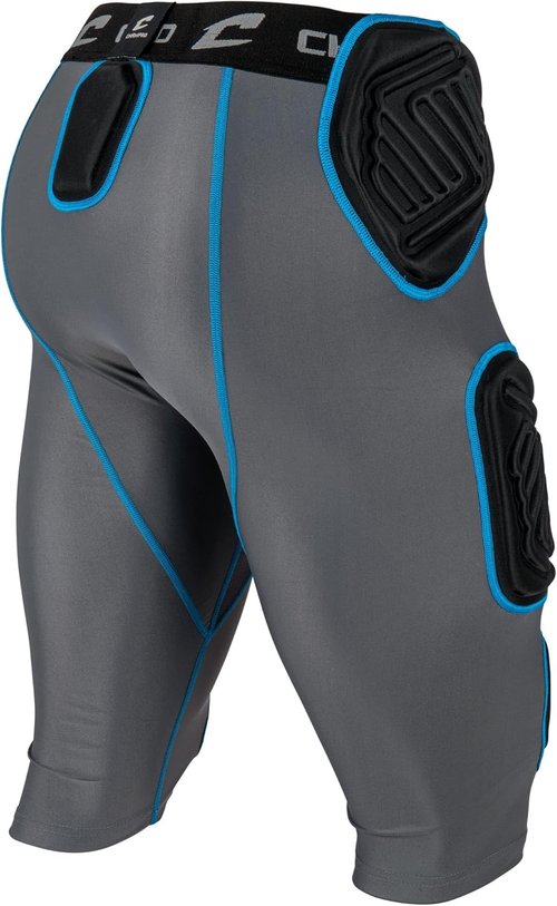 Champro Bull Rush Integrated Girdle - 7-Pad Protection for Ultimate Comfort and Performance