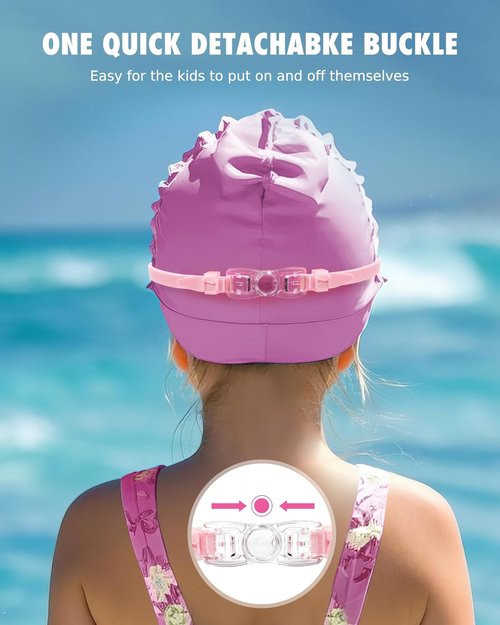 Aegend Swim Goggles for Kids | Anti-Fog, UV Protection & Comfort Fit for Ages 3-14