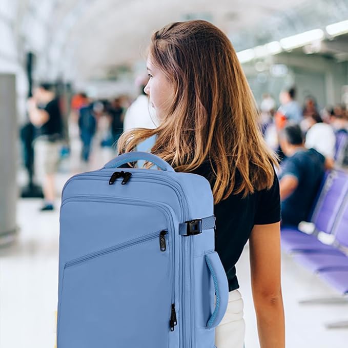 MATEIN Cute Backpack for Women, Nurses Teacher, Expandable Water Resistant
