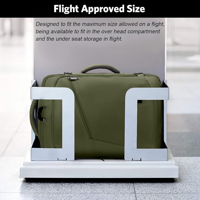 MATEIN Expandable Air Travel Backpack, Light Weight Carry on Backpack