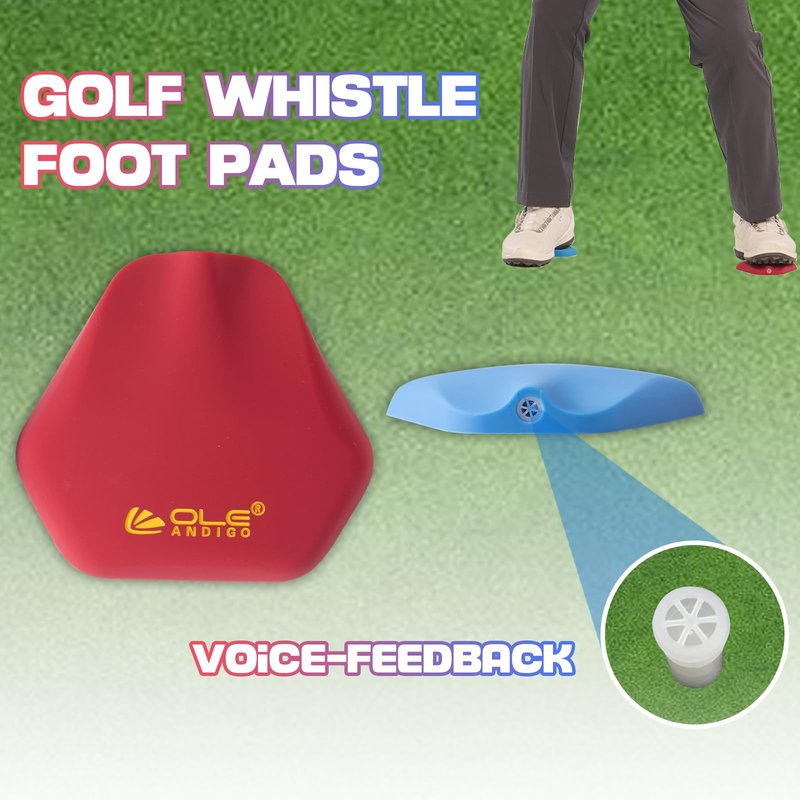OLE ANDIGO Golf Strength pad Training Aids Foot Pads with Sound Instant Feedback,Golf Training Aid,Golf Swing Trainer for Ground Reaction Force and Stability, Increase Club Head Speed