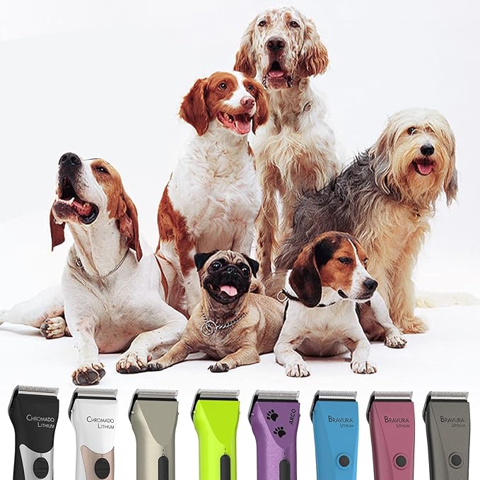 5 in 1 Replacement Blades Compatible with Wahl Bravura Clipper Chromado,Creativa,Figura Dog Clippers for Dogs Grooming (5in1/1Pack)