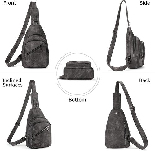 FALAN Mule Sling Bag - Trendy Leather Crossbody Bag for Women | Perfect for Travel & Everyday Use