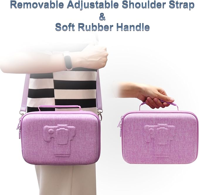 Camera Case Compatible with Canon EOS Rebel T7/R50/R6 Mark II/R100/R50