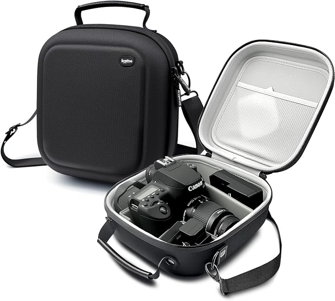 Krypthos Travel Camera Storage Case Compatible