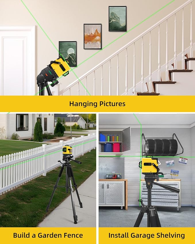60 Inches Heavy Duty Aluminum Tripod, 0.8mm Thick Laser Level Tripod