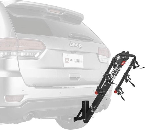 Allen Sports 3-Bike Hitch Rack - Durable Design for 1.25" & 2" Hitches | Easy Installation