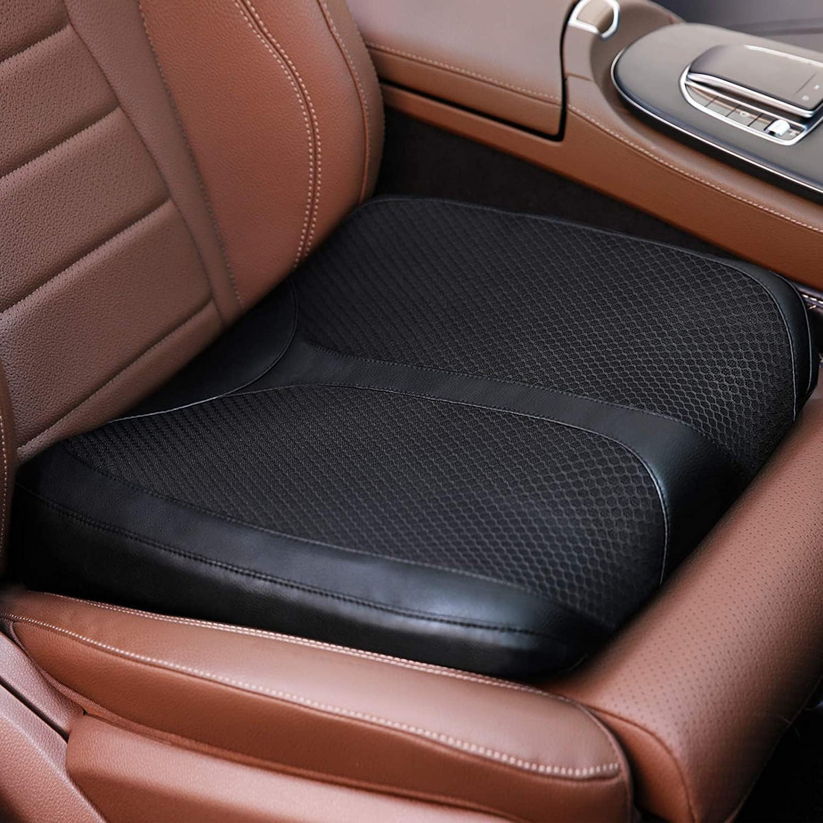 Car Memory Foam Heightening Seat Cushion for Short People Driving