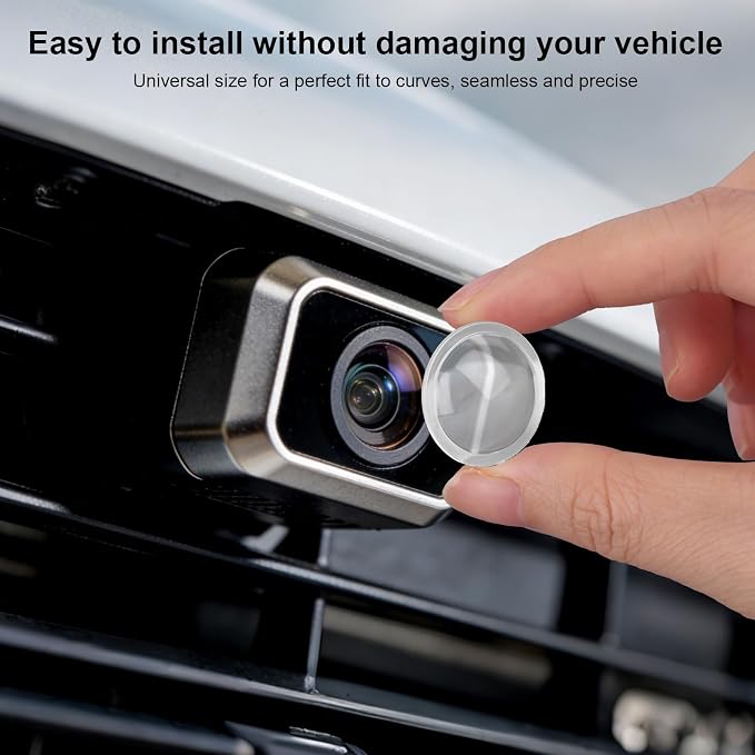 4pcs Car Camera Lens Protector, HD 360° Protection Backup Rear View Camera