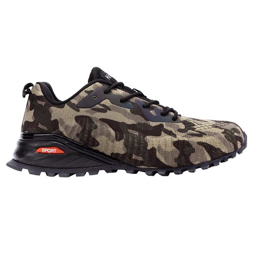 Kricely Men's Trail Running Shoes Fashion Hiking Sneakers for Men Camo Tennis Cross Training Shoe Mens Casual Outdoor Walking Footwear Size 13 X-Wide