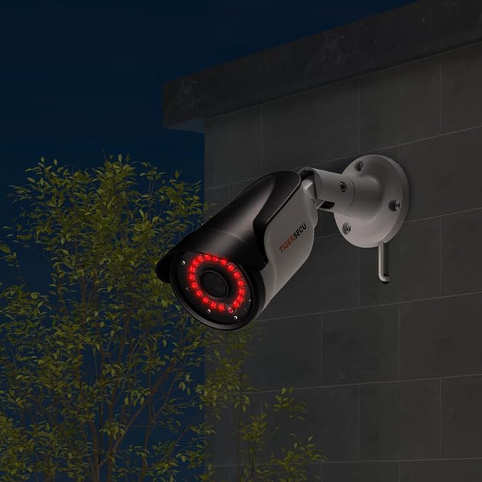 TIGERSECU 1080P Long Range Bullet Security Camera